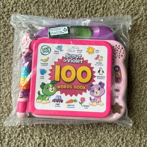 Leapfrog Other - LeapFrog Scout & Violet 100 Words Book